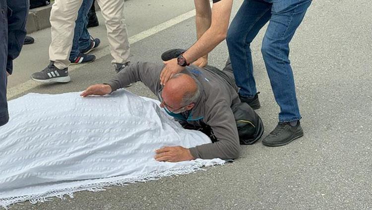 İlk iş gününde hayatını kaybetti 50 yaşındaki kadının eşi ve oğlu gözyaşlarına boğuldu