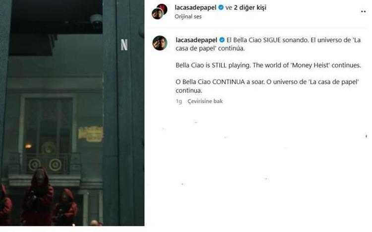 LA CASA DE PAPEL EVRENİ DEVAM EDİYOR