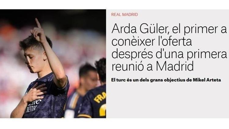 Avrupada Arda Güler depremi Dev transfer teklifi