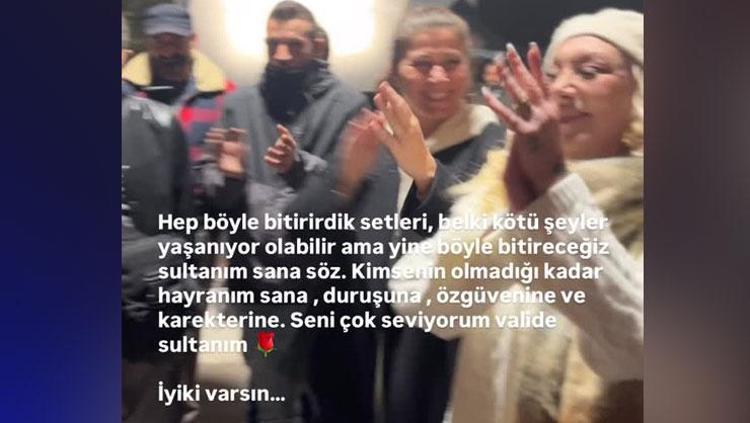 ÖZLEMİNİ DİLE GETİRDİ