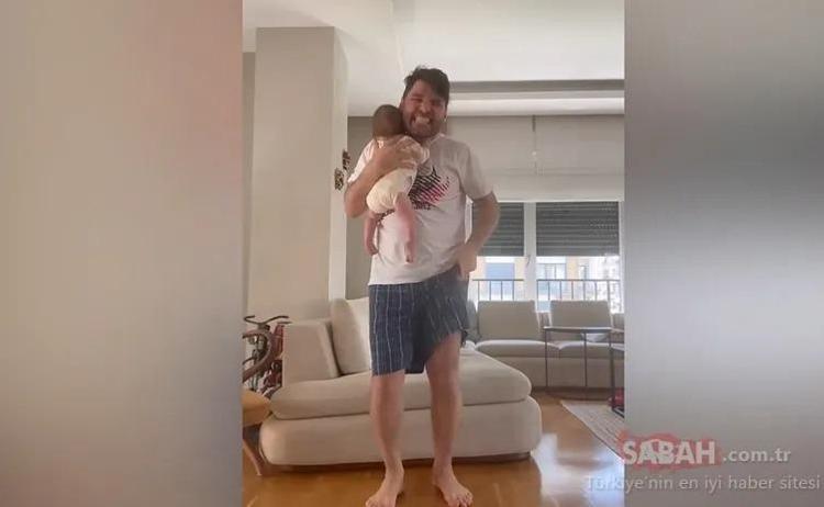 Ceyhun Fersoy minik kızıyla dans etti Benim kız 9/8lik hastası oldu