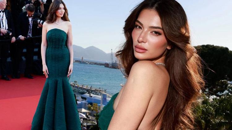 Melisa Aslı Pamuk Cannes’da göz kamaştırdı