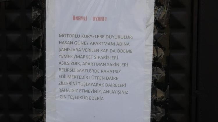 GEÇENLERDE BURADA AYNI ANDA 30 TANE KURYE VARDI