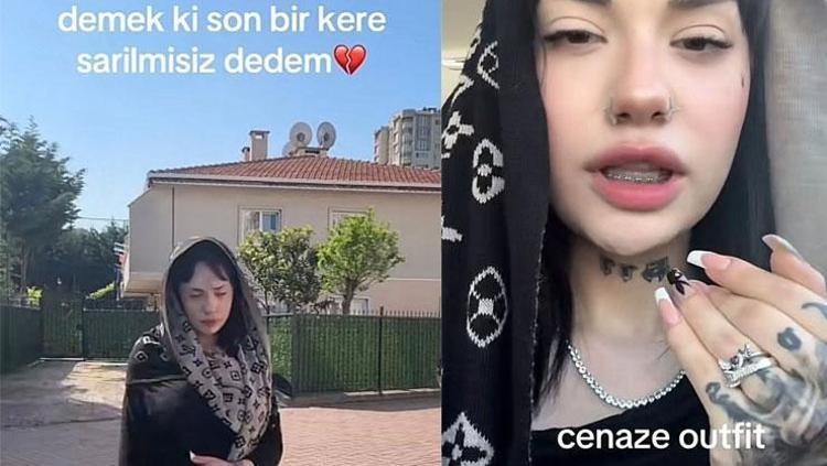 Umut Akyürekin kızı Melek Bal dedesinin cenazesinde TikTok çekmişti Pişman değilim