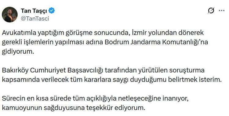 SORUŞTURMADAKİ TÜM KARARLARA SAYGI DUYUYORUM