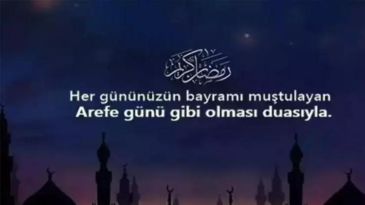 UZUN VE ANLAMLI AREFE GÜNÜ MESAJLARI