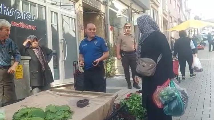 Pazarda vicdansızlık Lafa tutup, torunlarının bayramlık parasını çaldılar