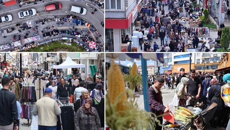 Yiğidolar memlekete ayak bastı Sivasta adım atacak yer kalmadı: Adeta Taksim Meydanını aratmadı