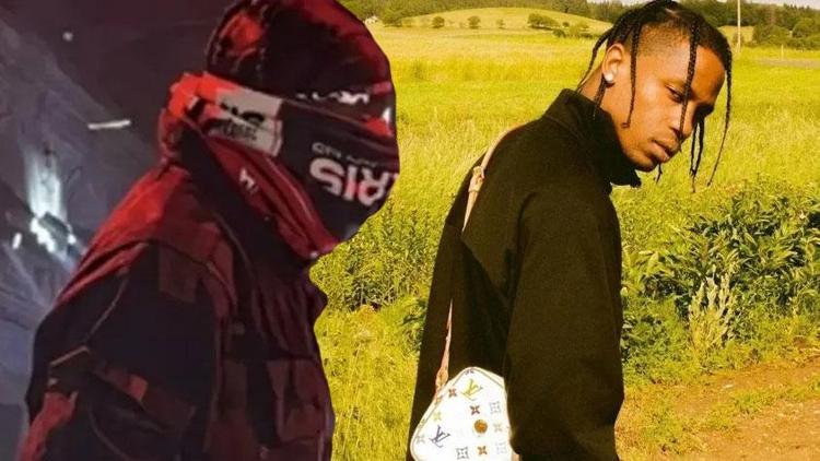Sahnede 20 dakika kaldı, yüzünü maskeyle gizledi Travis Scott konserine tepkiler çığ gibi yağdı