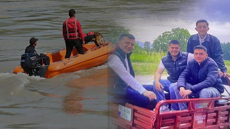 Kelkit Çayında kaybolan gençten acı haber Cansız bedeni 13 kilometre uzakta bulundu