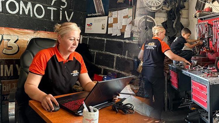 Yemek bırakmak için gitti, motor ustası oldu Yapamazsın diyenlere inat başardı: Evde anne, sanayide usta