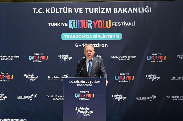 Karadeniz’in lezzetleri ve sanatı Trabzon’da Kültür Yolu Festivali’nde büyük coşku