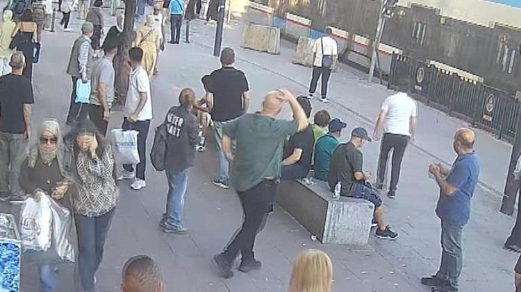 ÇEVREDEKİLER KORKU İÇİNDE KALDI