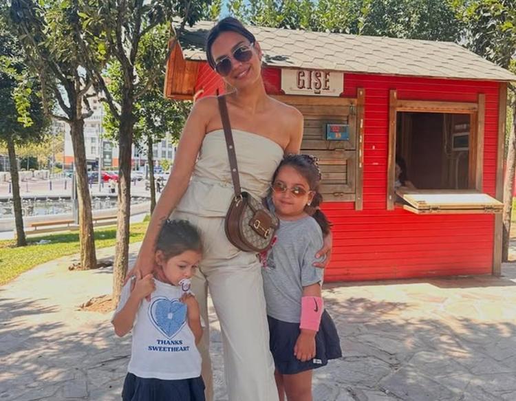3. kez anne olan Amine Gülşe spora döndü Kolay olmayacak
