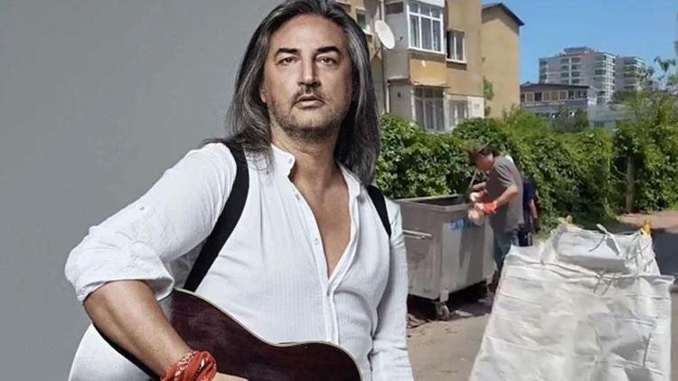 Çelik Samsun’da sokak sokak gezip kağıt atık topladı