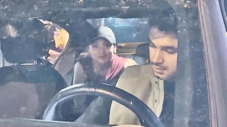 Rabia Soytürk ve eski sevgilisi Samet Vuruşan Bebek’te görüntülendi
