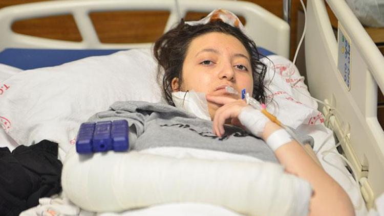 12nci kattan düştü, hayata tutundu 14 yaşındaki Ecrinin mucize kurtuluşu: Baba sizi bırakmayacağım