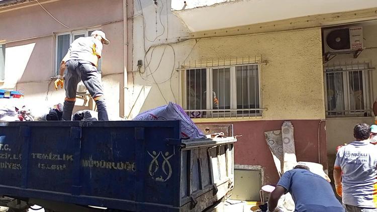 Mahalleli kokuya dayanamadı, ekipler harekete geçti Tam 6 saat sürdü, kamyonlar yetmedi