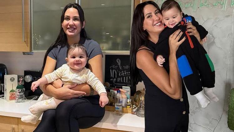 Sahra Işıkın oğlu 1 yaşına girdi En güzel gözyaşım