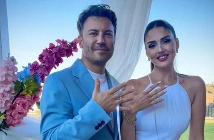 Tolga Güleç ve Öykü Cengiz nikah masasına oturdu