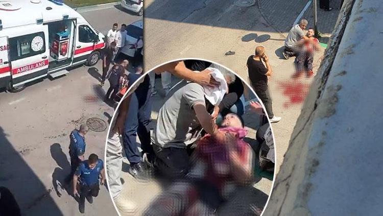 Park yeri kavgasında kan aktı Yaralı baba oğlu için çırpındı: Ne olur ölme
