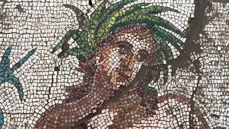 Bakan Ersoydan Aspendos müjdesi MS 3. yüzyıla ait nadir bir nehir tanrısı betimlemesi ortaya çıkarıldı