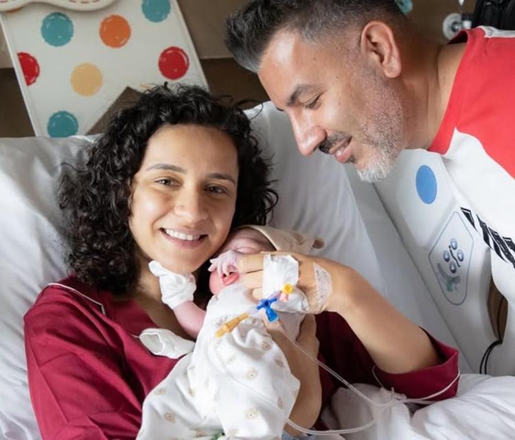 Tolga Akışın babalık heyecanı Aile fotoğraflarını yayınladı