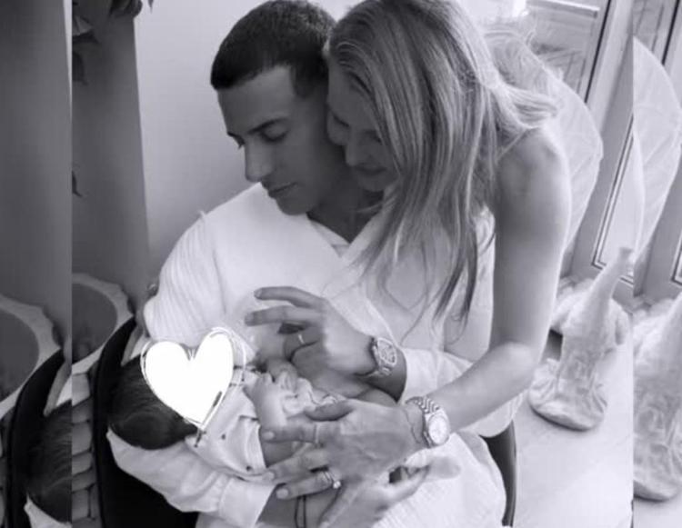 İlk bebeğini kucağına almıştı Eda Erol ve eşinden mutlu aile tablosu