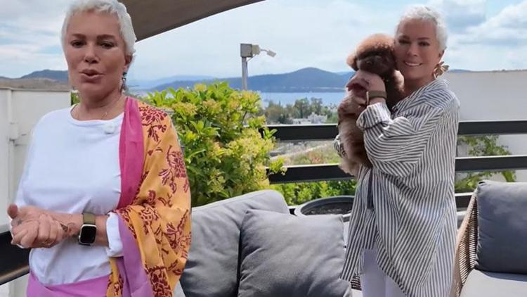 Semiramis Pekkan Bodrum’daki lüks villasının kapılarını açtı