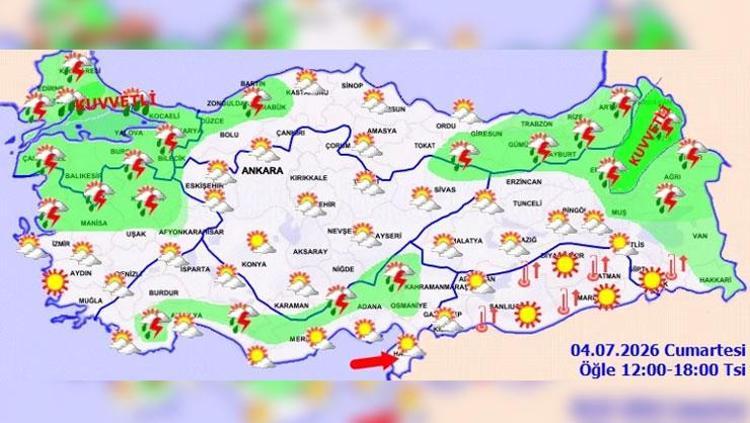 İstanbulda kuvvetli sağanak caddeleri göle çevirdi 12 saat sürecek: Afete dönüşebilir