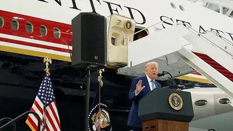 Trumpın yeni uçan sarayı Ankaraya geliyor İçinde yok yok: Havada günlerce kalabiliyor, ameliyathanesi bile var