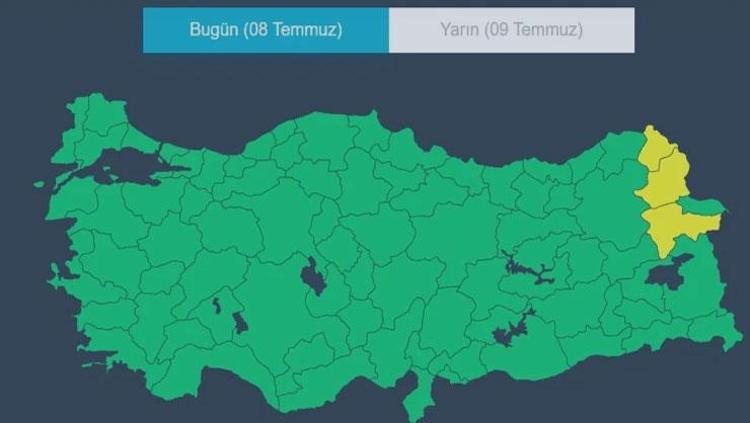 İstanbula gök gürültülü yağış geliyor Meteoroloji saat vererek uyardı: 4 il için sarı kodlu alarm