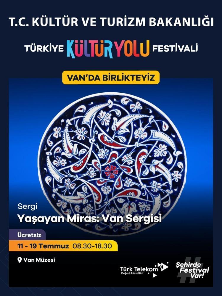 Türkiye Kültür Yolu Festivali onuncu durağı Vanda ziyaretçilerini ağırlayacak