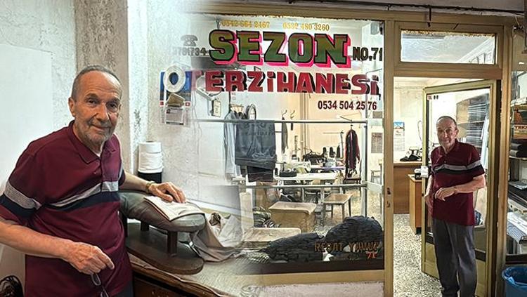 61 yıllık meslek aşkı 76 yaşındaki Reşat Usta ilk göz ağrısını hâlâ kullanıyor 10 yıl sonra bunu yapacak adam bulamayacaksınız