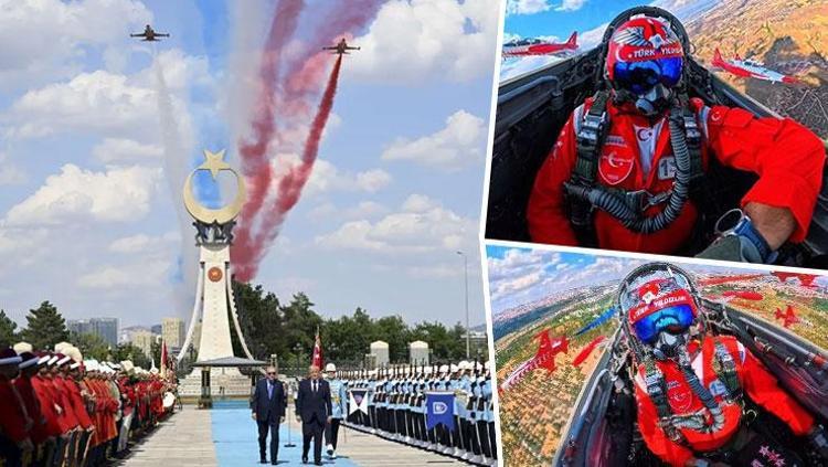 Gökyüzünde kusursuz senkronizasyon MSB paylaştı: İşte kokpit görüntüleri
