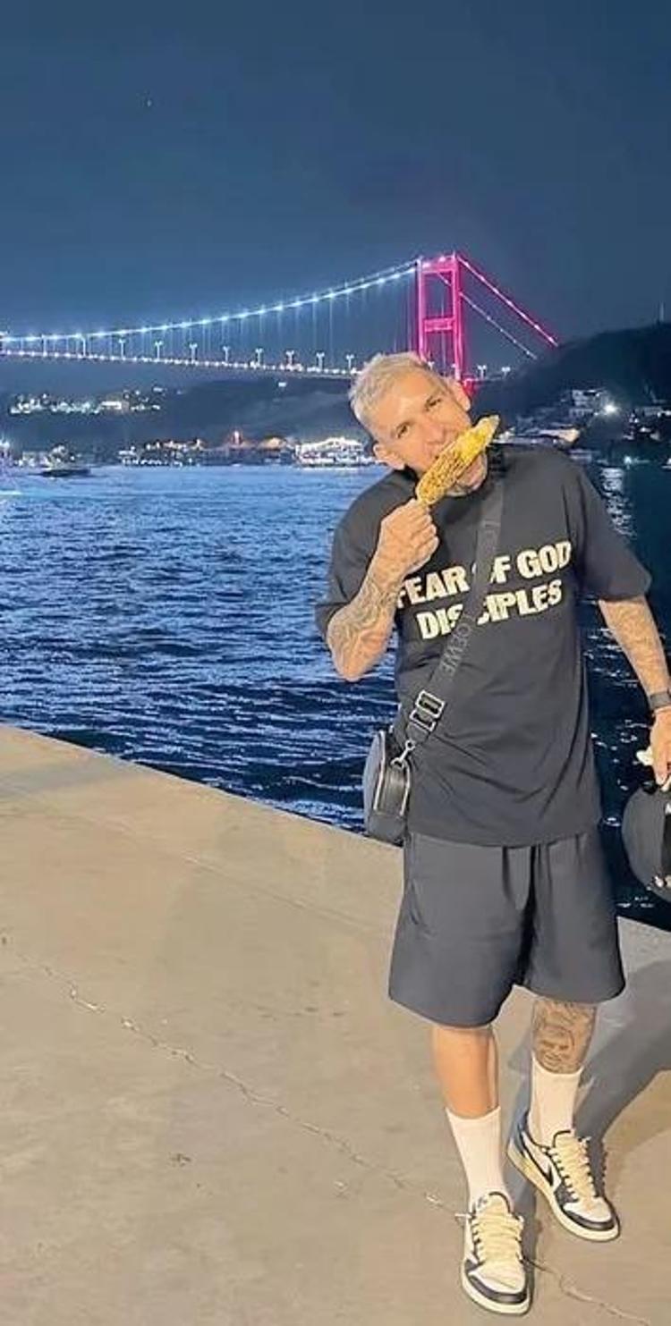 Ünlü futbolcu Lucas Torreiranın panik anları Yeni sevgilisiyle ilk kare