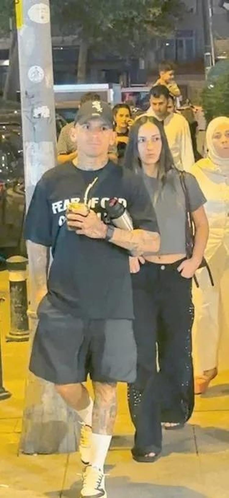 Ünlü futbolcu Lucas Torreiranın panik anları Yeni sevgilisiyle ilk kare