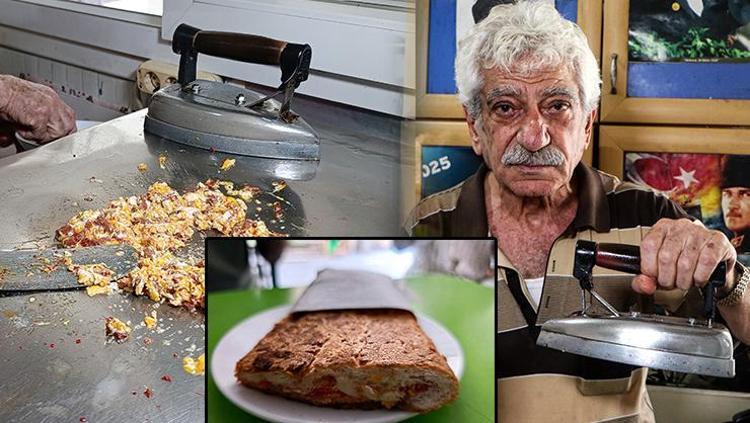 Ne kebap ne şırdan, turistler onun için sıraya giriyor 76 yaşındaki Tahsin Usta 50 yıldır aynı ütüyle hazırlıyor