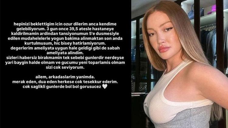 SABAH AMELİYAT OLDUM