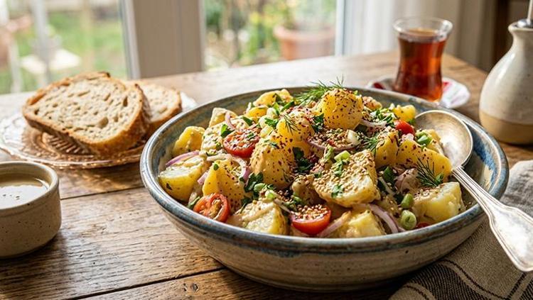 Patates salatasını bir de böyle deneyin İçine 3 kaşık eklemek yetiyor, lezzetini zirveye taşıyor