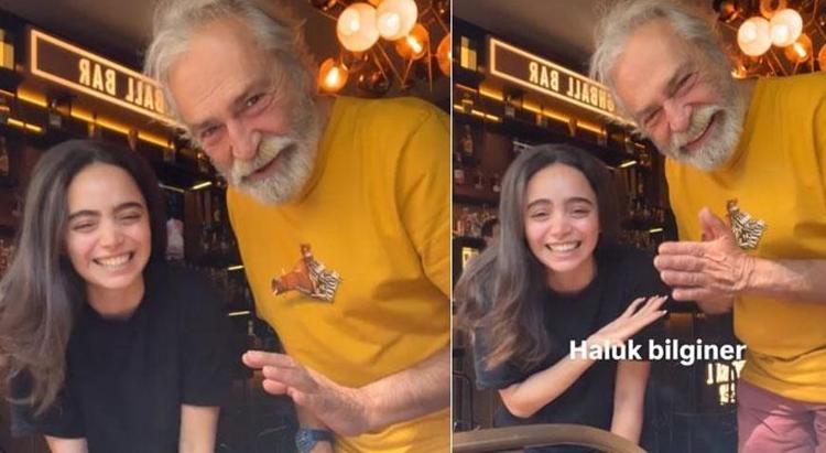 Haluk Bilginer ile genç hayranının güldüren selfie diyaloğu