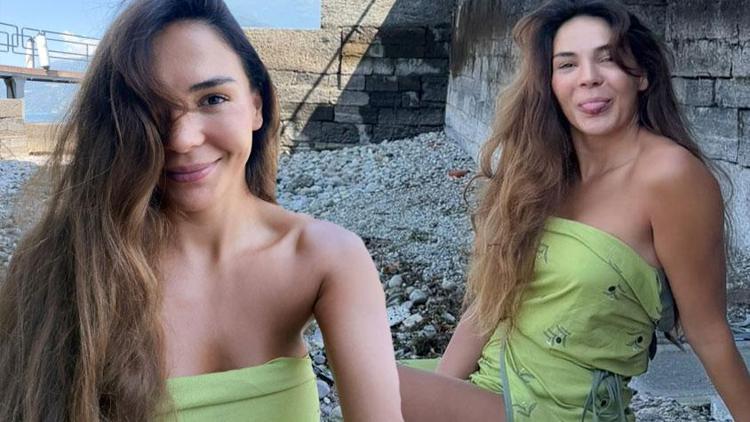 Ebru Şahinden Como Gölü pozları