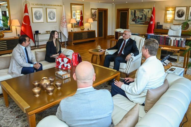 TAN SAĞTÜRKE YENİ GÖREV TEBRİĞİ