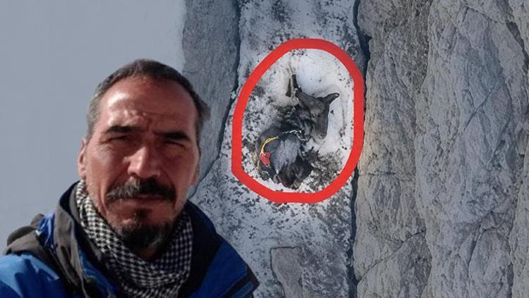 Türk dağcının ölüm yolculuğu 200 metre sürüklendi, ipte asılı kaldı
