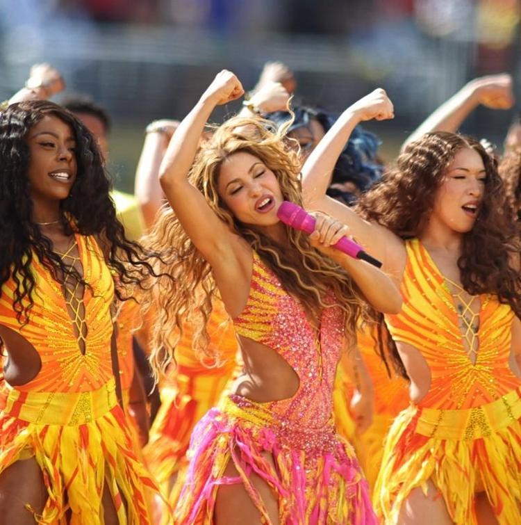 Dünya Kupasına Shakira fiziği ve enerjisiyle damga vurdu