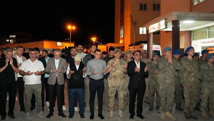 4135 metrede acı son Emekli astsubay Yüksel Işık için askeri tören düzenlendi