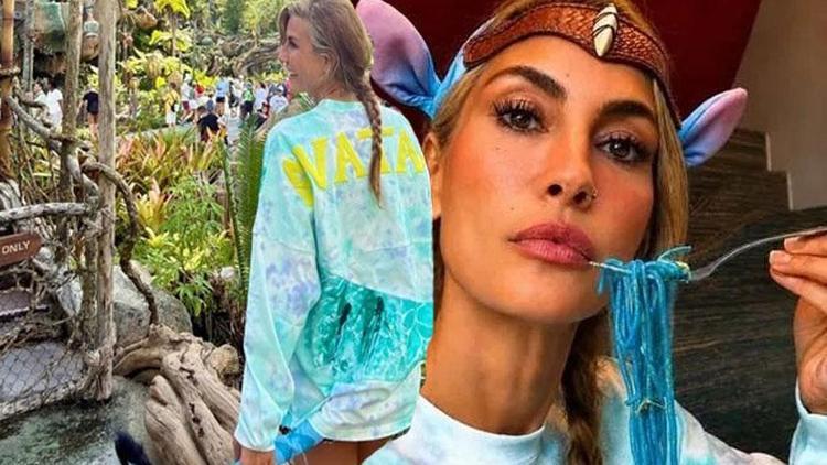 Çağla Şıkel mavi makarna yedi, Avatar dünyasını keşfetti