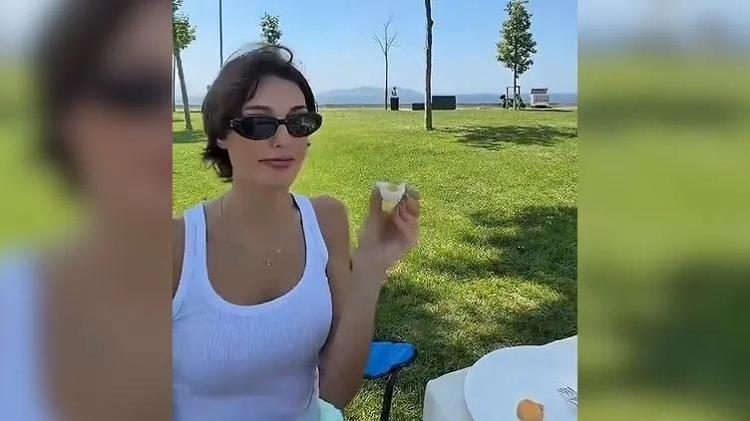 Dilan Çiçek Denizin kahvaltısı gündem oldu