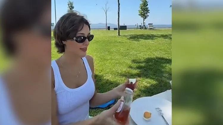 Dilan Çiçek Denizin kahvaltısı gündem oldu