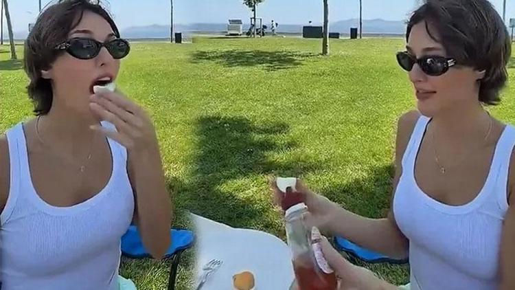 Dilan Çiçek Denizin kahvaltısı gündem oldu